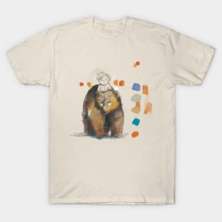 Boy on bear T-Shirt